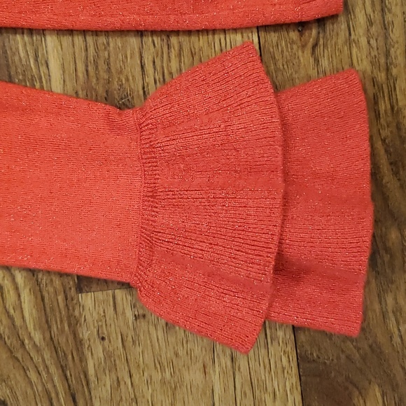 Womens Black Rivet red sparkly round neck sweater size M - Picture 3 of 5